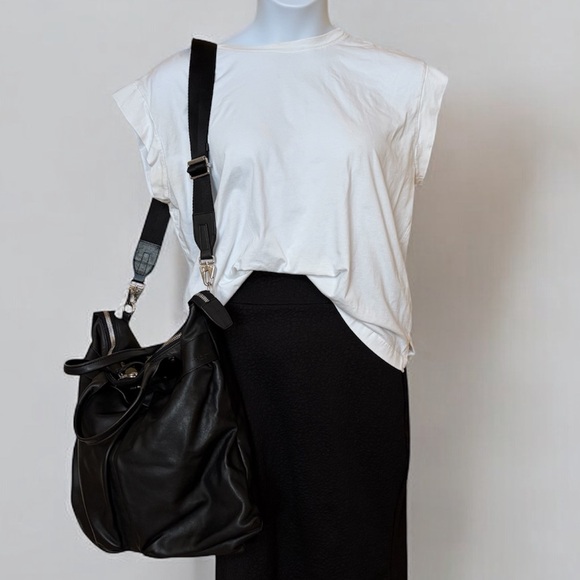 Rag and Bone Lambskin Pilot Bag - Picture 6 of 10